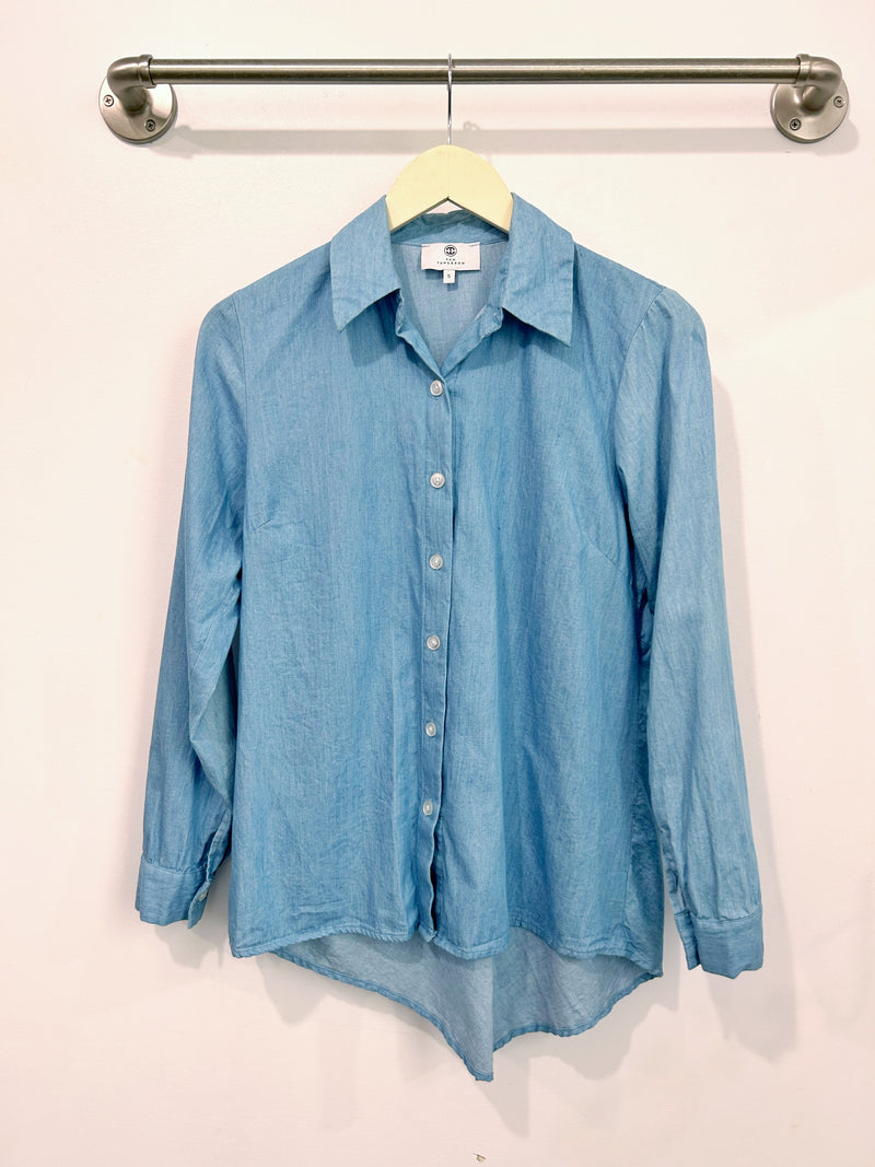 Sloane Button-Down Shirt (Lt. Denim) - S
