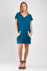 Dawn Dress (Teal) - S