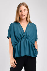 Rylen Kimono Top (Teal) - M/L