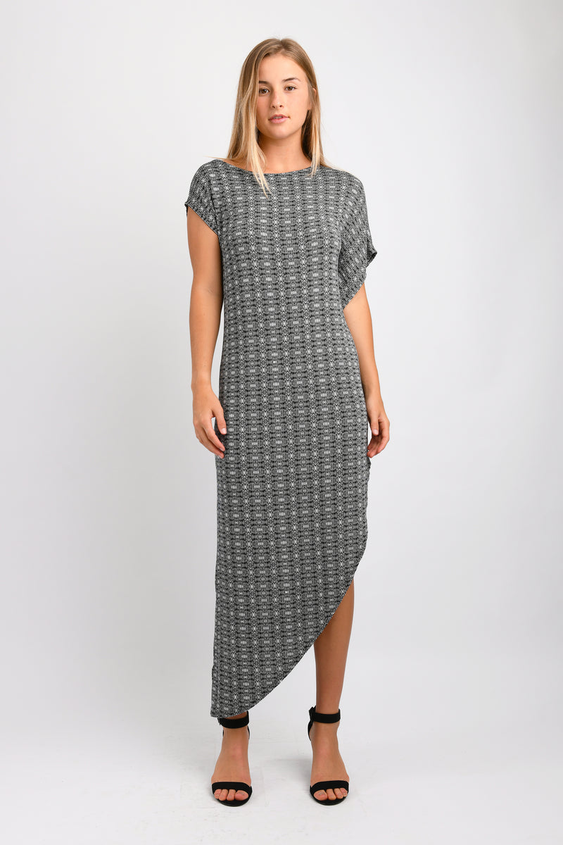 Lola Dress (Black Hexagon) - L