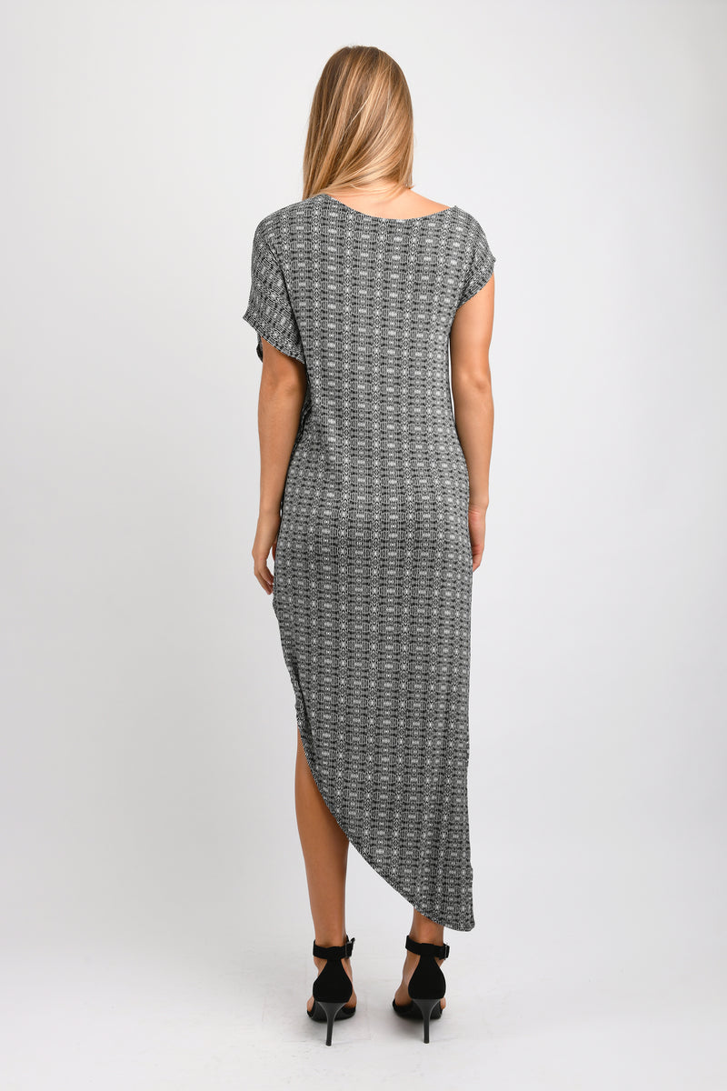 Lola Dress (Black Hexagon) - L