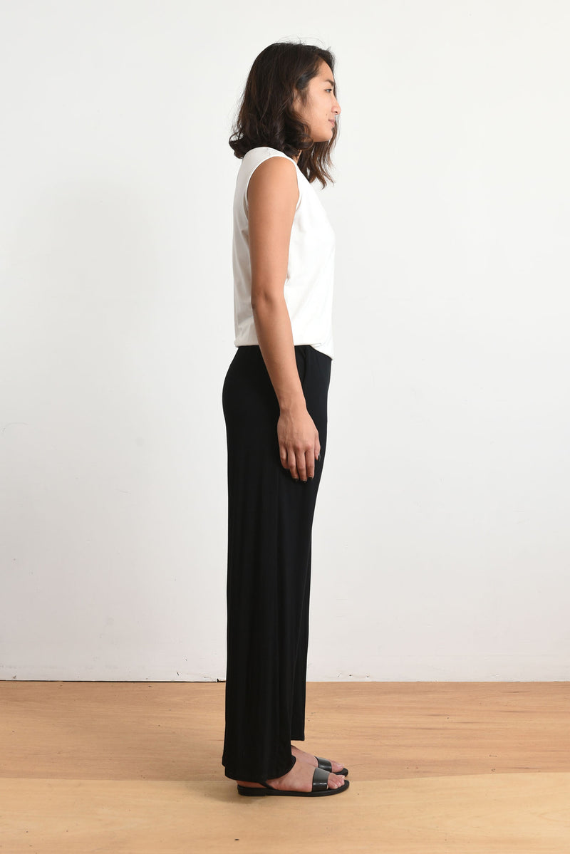 Parker Jumpsuit (Ivory/Black) - S
