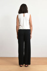 Parker Jumpsuit (Ivory/Black) - S