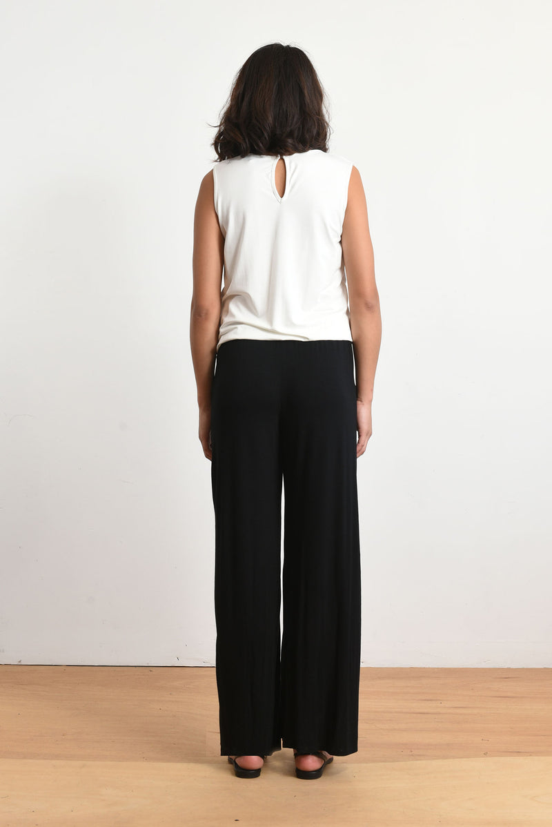 Parker Jumpsuit (Ivory/Black) - S