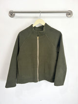 Perry Teddy Jacket (Olive) - S