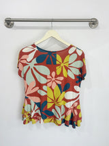 Jojo Peplum Top (Naupaka) - S