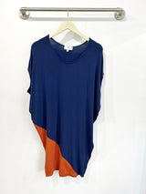 Kit Dress (Navy/Rust) - M