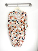 Jade Pleated Kaftan Dress (Kaimana Sunset) - L
