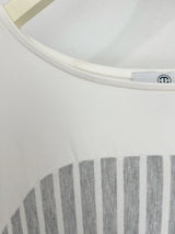 Penelope Color Block Dress (Heather Grey Stripe) - XS