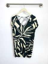 Dawn V-Neck Dress (Maile Forest) - XS