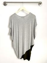 Kit Dress (Heather Grey/Olive) - M