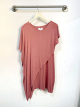 Sienna Asymmetrical Dress (Desert Rose) - M