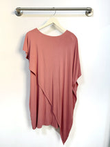 Sienna Asymmetrical Dress (Desert Rose) - M