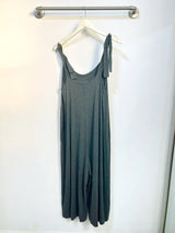 Paisley Jumpsuit (Charcoal) - M