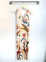 Lissa Twist-Back Midi Dress (Lehua) - M