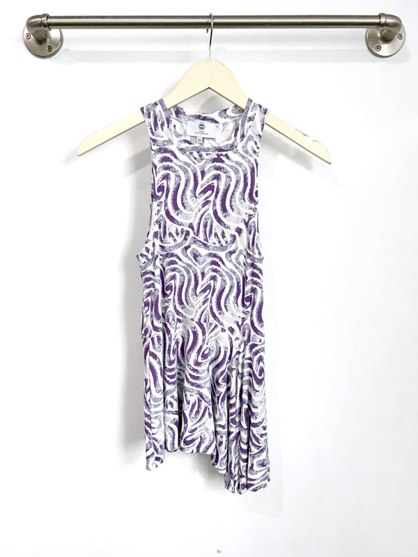 Charlotte Asym Top (Wandering Lavender) - XS