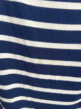 Brooke Dress (Navy Stripe) - M
