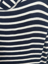 Milly Dress (Navy Stripe) - L