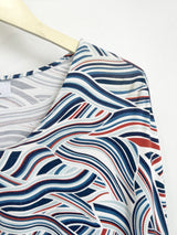 Kit Dress (Rising Tides/Vintage Blue) - L