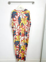 Jade Maxi Kaftan (Naupaka) - XL