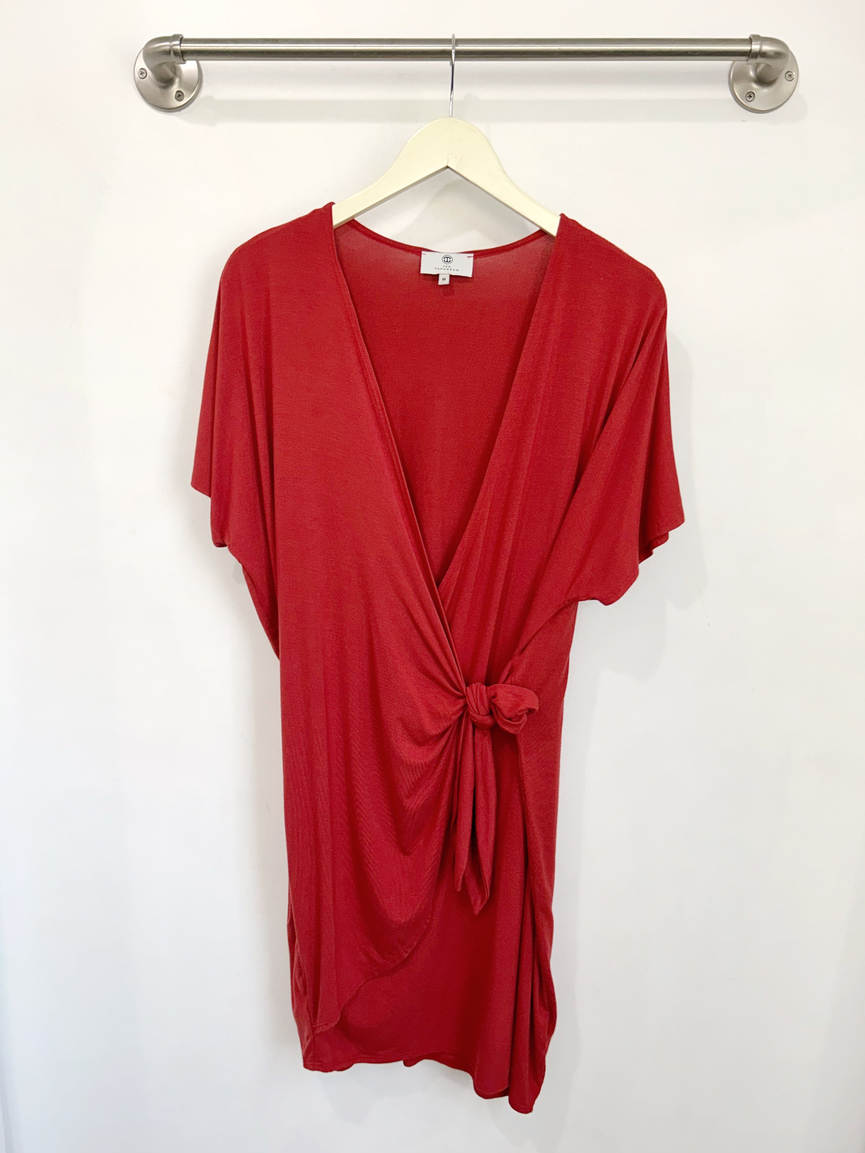 Diedre Wrap Dress (Canyon) - M – Ten Tomorrow