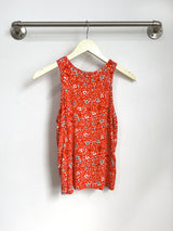 Michael Racer Tank Top (Wildflower Red) - XS