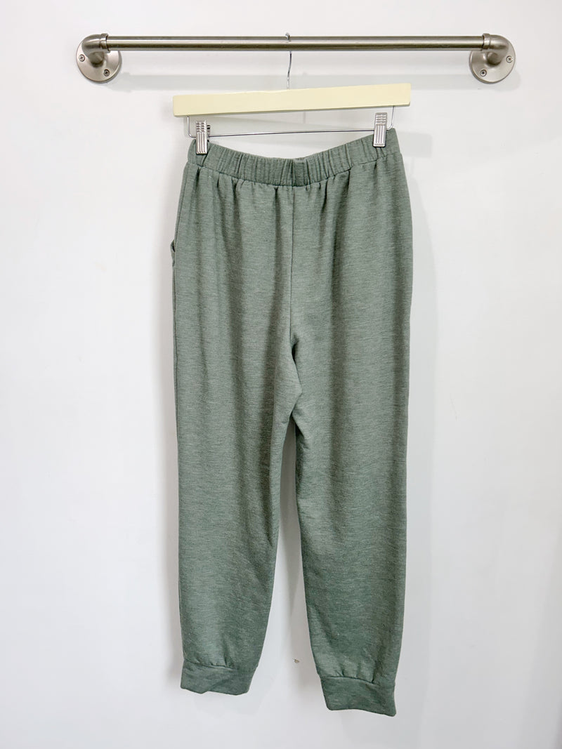 Carmen Jogger (Sage Fleece) - XS