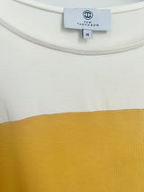 Penelope Color Block Dress (Yellow/Ivory) - M