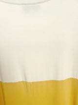 Penelope Color Block Dress (Yellow/Ivory) - M