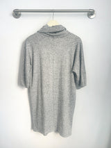 Beverly Sweater Dress (Lt Grey Sweater Knit) - S
