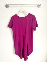 Mara Pleated Back Top (Magenta) - M