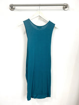 Brandon Tank Dress (Turquoise) - S
