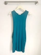 Brandon Tank Dress (Turquoise) - XS