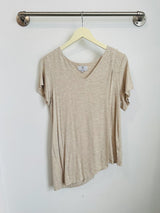 Gemma Asymmetrical Tunic (Oatmeal) - M