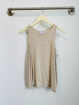 Michael Racer Tank Top (Oatmeal) - M