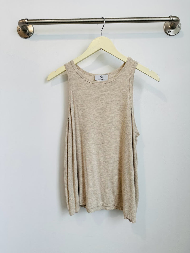 Michael Racer Tank Top (Oatmeal) - M