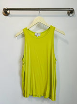 Michael Racer Tank Top (Chartreuse) - L