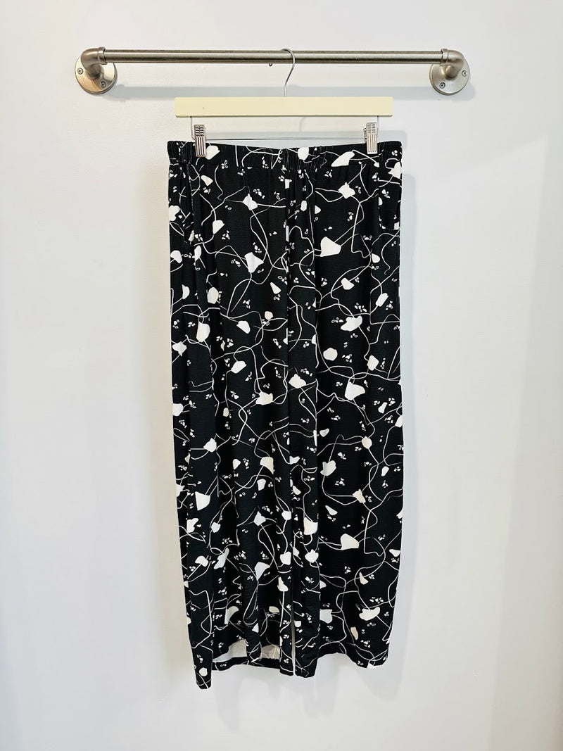 Parker High-Waist Pant (B/W Jigsaw) - L