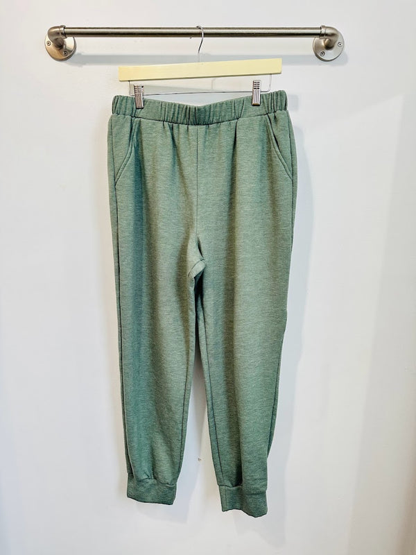 Carmen Jogger (Sage Fleece) - L