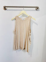 Michael Racer Tank Top (Oatmeal) - L