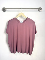 Alisa Box Pleat Top (Belladonna) - S