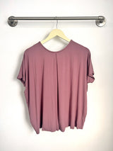 Alisa Box Pleat Top (Belladonna) - S