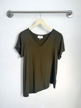 Gemma Asymmetrical Tunic (Olive) - S
