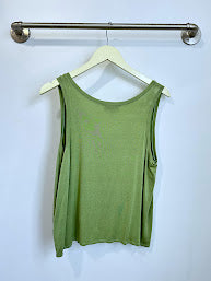 Nikki Tank Top (Sage) - M