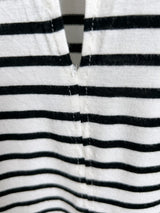 Courtney Layered Tank (Ivory/Black) - M