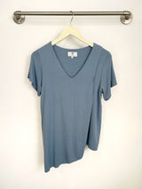Gemma Asymmetrical Tunic (Sky Blue) - S