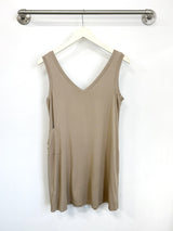 Kristie Tank Dress (Cocoa) - XS
