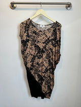 Kit Dress (Mocha Matrix/Black) - S