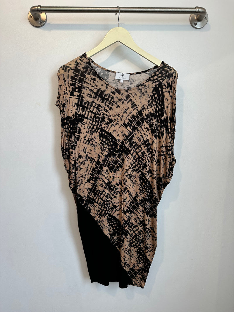 Kit Dress (Mocha Matrix/Black) - S