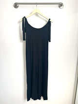 Paisley Jumpsuit (Black) - XS